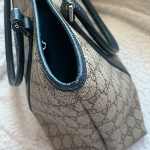 VINTAGE Gucci GG Supreme Large Tote - Picture 8 of 11